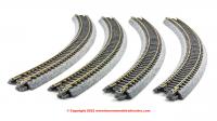 20-120 Kato Ground Level Radius 315mm Curved Track 45 Deg.